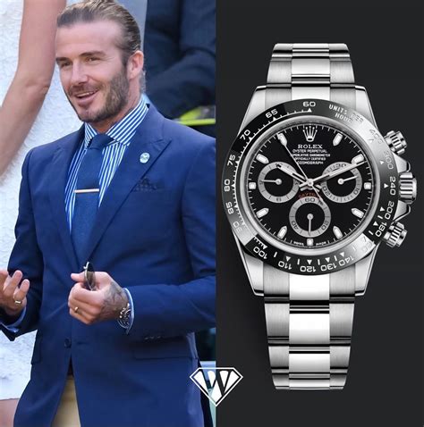 david beckham rolex black|beckham's watches.